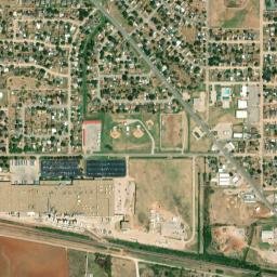 Iowa Park Texas1022W Hwy St High Resolution Satellite Map