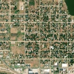 Iowa Park Texas706N Pacific Ave High Resolution Satellite Map