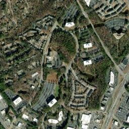 6165-6175 Mountcreek Pl NW Norcross High Resolution Satellite Map