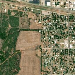 Iowa Park map(satellite map)
