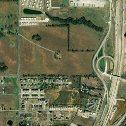 U.S. 75 & U.S. 69 Durant OK 74701 High Resolution Satellite Map