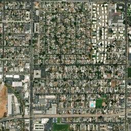 Hacienda Village California High Resolution Satellite Map