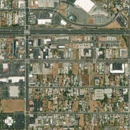Sunnymead California High Resolution Satellite Map