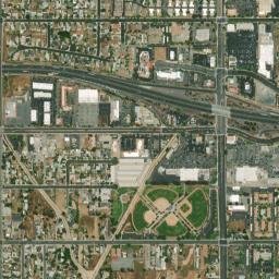 Moreno Valley map(satellite map)