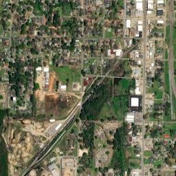 229-299 South Ansley Street Nashville AR High Resolution Satellite Map