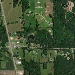 Calmer Arkansas High Resolution Satellite Map