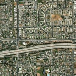 Nickerson Gardens California High Resolution Satellite Map