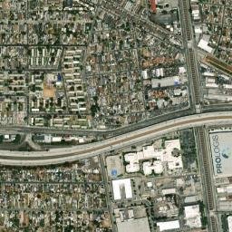 Imperial Courts California High Resolution Satellite Map