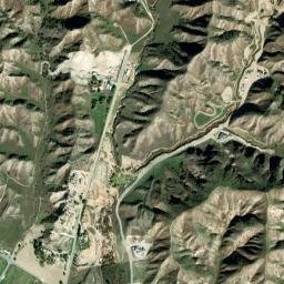 Moreno Knolls California High Resolution Satellite Map