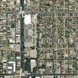 Hawthorne map(satellite map)
