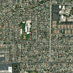 East La Mirada map(satellite map)
