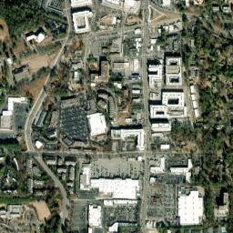 Sandy Springs map(satellite map)