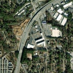 6400 Peachtree Industrial Blvd Doraville GA High Resolution Satellite Map