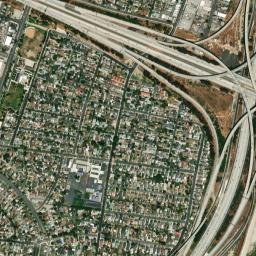 Morton California High Resolution Satellite Map