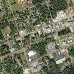 Batesburg-Leesville map(satellite map)