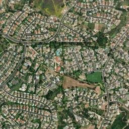 20689-20693 Deodar Dr, Yorba Linda, CA High Resolution Satellite Map