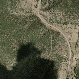 New Mexico 12, Gila National Forest, Aragon High Resolution Satellite Map