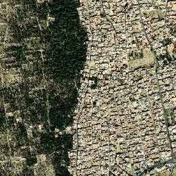 El Hamma map(satellite map)