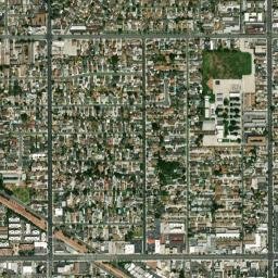 Rendalia California High Resolution Satellite Map