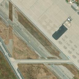 March Air Force Base map(satellite map)