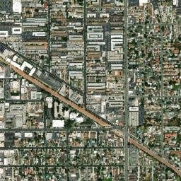 Bellflower map(satellite map)