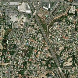 Yorba Linda map(satellite map)