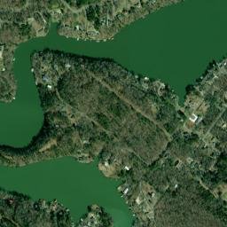 Highland Lake Alabama High Resolution Satellite Map