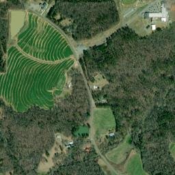 Appalachian Alabama High Resolution Satellite Map