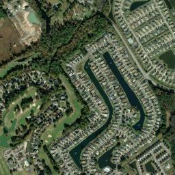 Satellite view of Glen Dornoch Waterway Golf Links