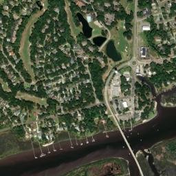 Sunset Beach map(satellite map)