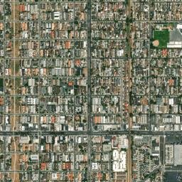 Monaco California High Resolution Satellite Map