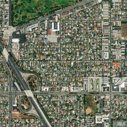 La Fresa California High Resolution Satellite Map