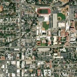 166 N Harbor Blvd, Fullerton, CA 92832 High Resolution Satellite Map