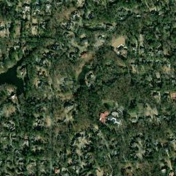 Satellite view of Chastain Park Golf Course