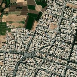 Aleshtar map(satellite map)