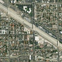 Buena Park map(satellite map)