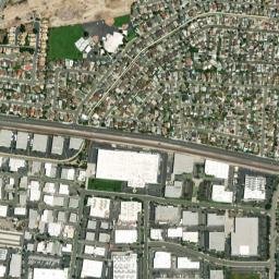 Yorba California High Resolution Satellite Map
