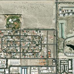 Satellite view of Palm Springs Country Club
