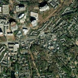 Vinings map(satellite map)