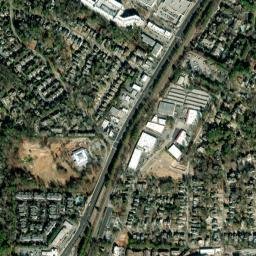 North Atlanta map(satellite map)