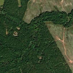 Satellite view of The lost Confederate treasury