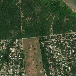 Sherwood Shores map(satellite map)