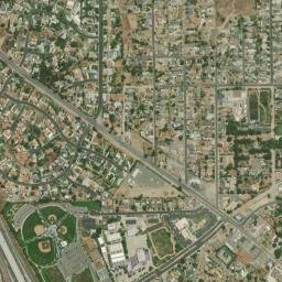 El Cerrito Corona map(satellite map)