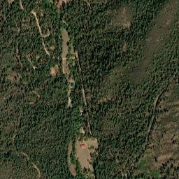 Rose Creek Lodge Arizona High Resolution Satellite Map