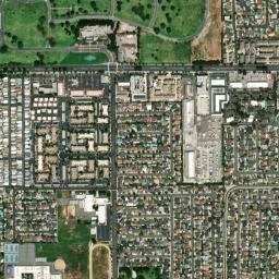 Lincoln Center Mobile Home Park California High Resolution Satellite Map