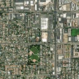West Anaheim California High Resolution Satellite Map