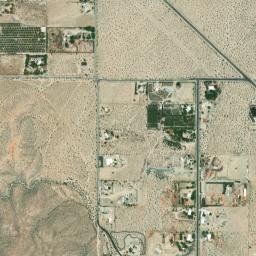 Indio Hills California High Resolution Satellite Map