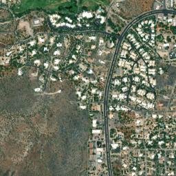 Cave Creek map(satellite map)