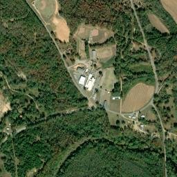 Hubbertville Alabama High Resolution Satellite Map