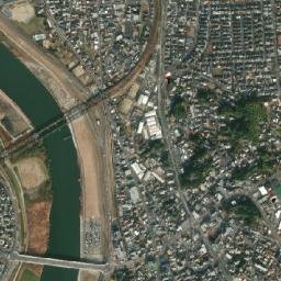 Nakama Shi map(satellite map)
